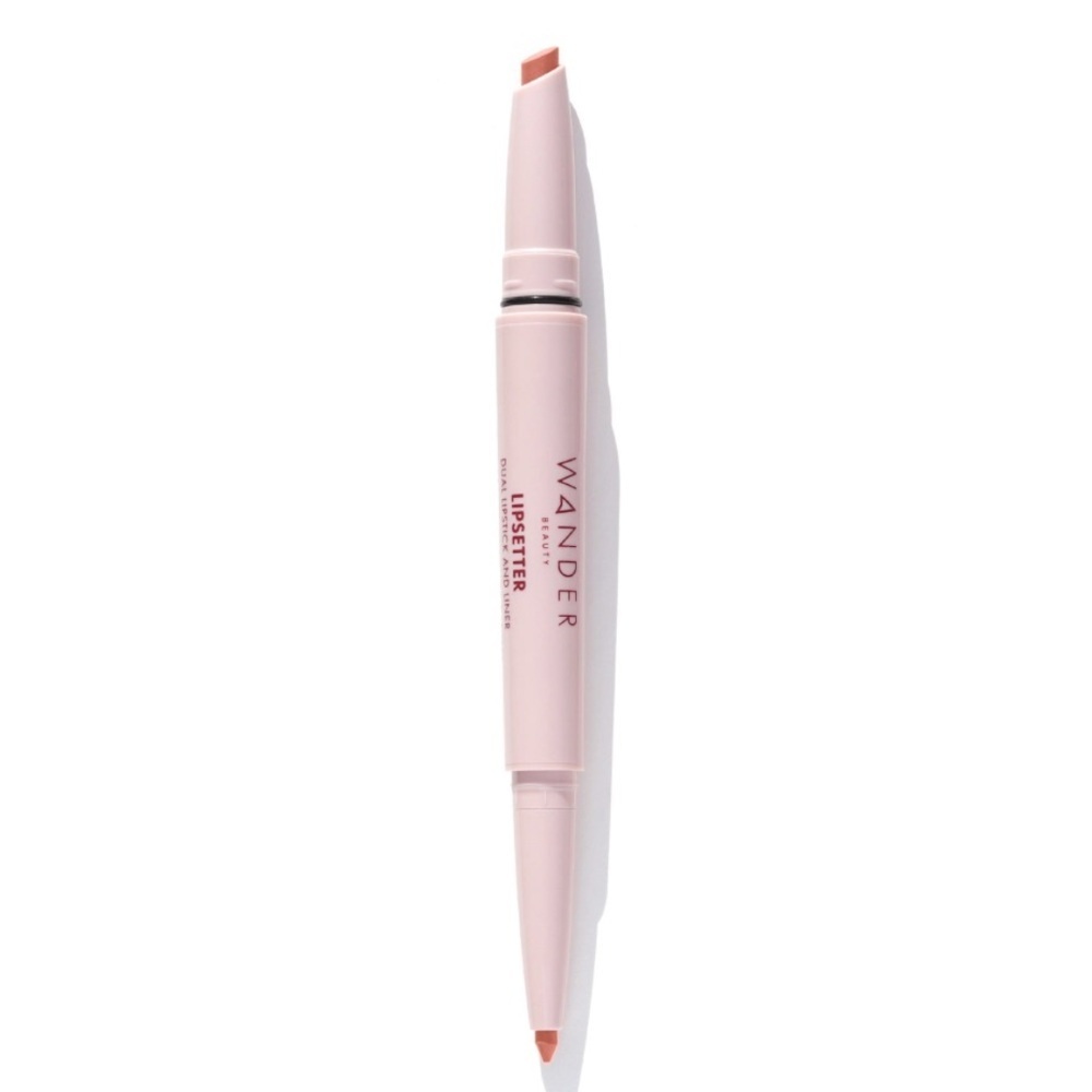 Wander beauty Lipsetter Dual Lipstick and Liner Ticket to Tawny